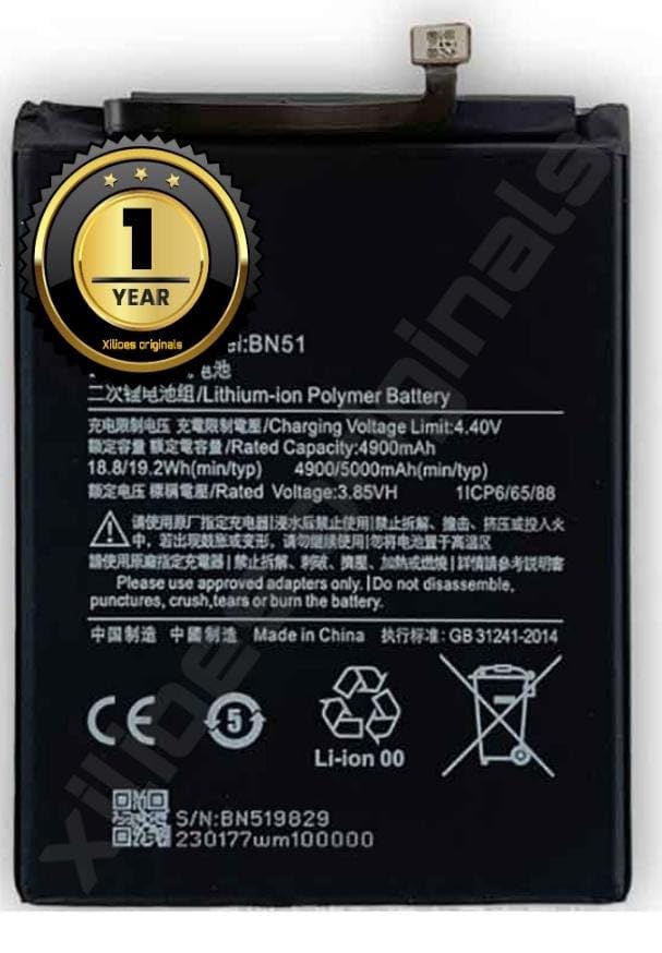 Image of BN51 Battery for Redmi 8 /MI /8A Dual /Mi 8A MZB9072IN / MZB07R7IN / MZB8254INBattery with 1 Year Warranty**(B62)