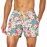 CMP Herren Mann Hawaii Badeshorts 30R9047, Antracite-Mandarin-Neptune, 54