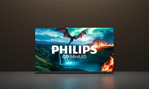 TV Philips QD MiniLED 55MLED820 55 4K UltraHD Smart TV Titan OS HDR10 Dolby Atmos - vue 6