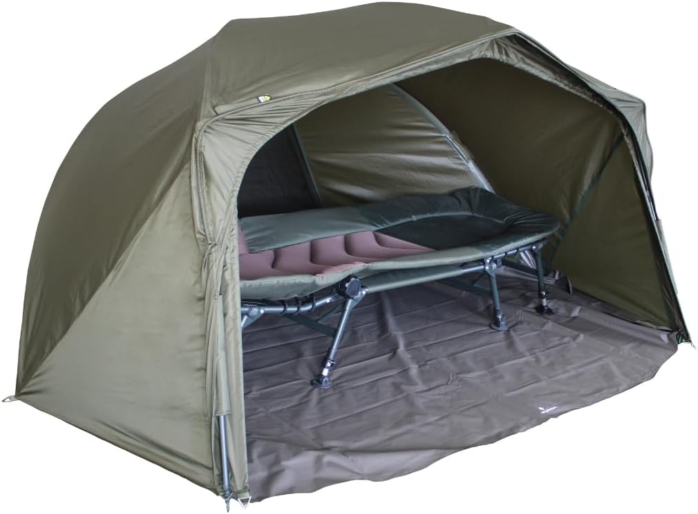 "Die besten MK-Angelsport Zelte für Angler: Fort Knox & Joker im Test" 7 MK-Angelsport Joker 1-Mann Brolly Schirmzelt