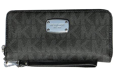 Michael Kors Jet Set Travel Continental Geldbörse Black