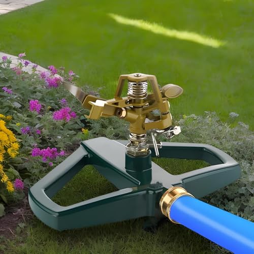 Arrosage de gazon performant avec système rotatif