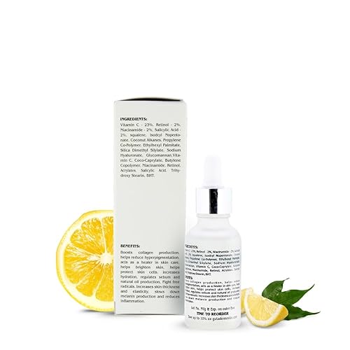 Miniatura 8 de Suero de vitamina C al 23% con retinol y ácido salicílico  1 fl.oz