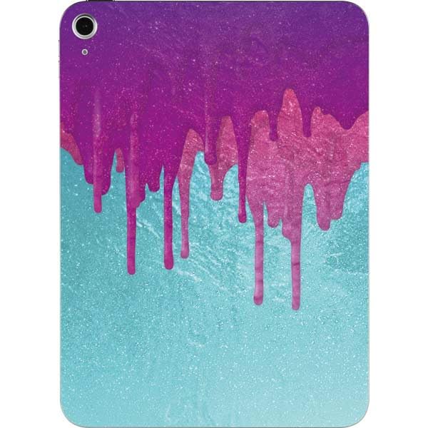 Skinit Decal Tablet Skin Compatible with iPad 11th Gen (2025) - Paint Splatter Purple Design