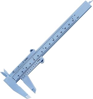 XTYPE Herramienta de medición para carpintería, metalurgia, fontanería, modelo, fabricación Vernier, calibre de apertura, profundidad de diámetro, herramienta de medición (color: azul, tamaño: 150 mm)