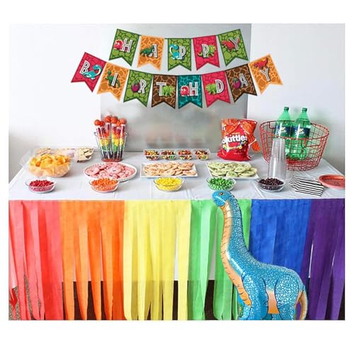 Image of Party Propz Dinosaur Theme Birthday Decorations- 49pcs, Dinosaur Decoration Items, Birthday Decoration Kit, Decorations Items For Kids, Foil Balloons For Kids (Cardstock)