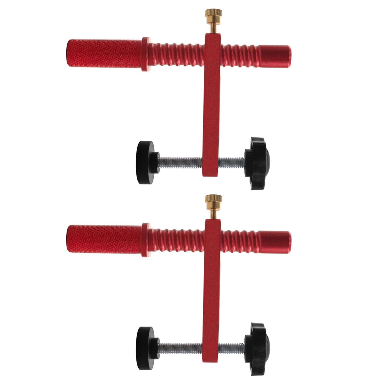 Aluminum Workbench Dog Clamp Kits 19mm / 20mm Holes Easy Installation Hold Down Tool for Woodworkers and DIYer Enthusiasts Adjustable Clamp