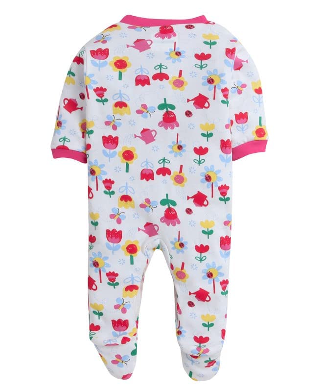 Image of Pooja Baby 100% Cotton Rompers /Sleepsuits /Jumpsuit /Night Suits for Baby Boys & Girls, Infants, New Borns