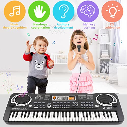 Tastiera Musicale, m zimoon 61 Tasti Pianoforte