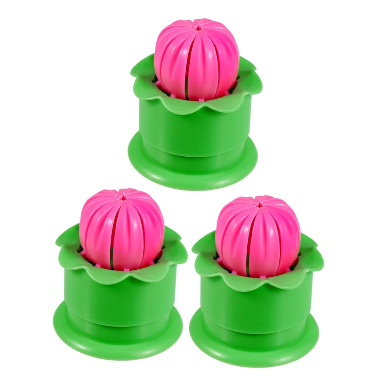 OKUMEYR Bun Making Molds 3pcs Steam Bun Makers Curling Design Easy to Use Tightly Seal Dough Pp Material for Home Commercial