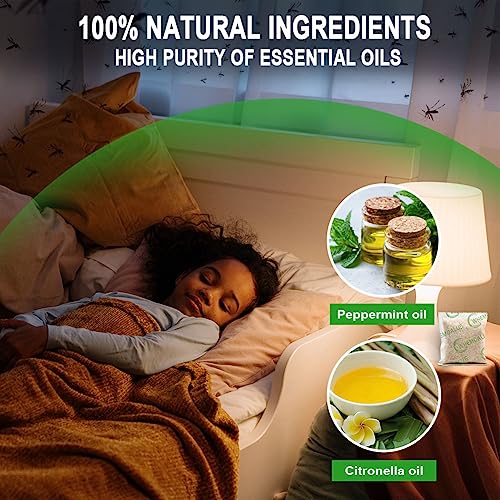 Daliyrepal Mosquito Repellent For Patio, Powerful Mosquito Deterrent Indoors,Mosquito Repellent Outdoor, Mosquito Control For Camping/Travel,Mosquito Repellent For Kids And Adults 8 Balls/Bag #TOP2