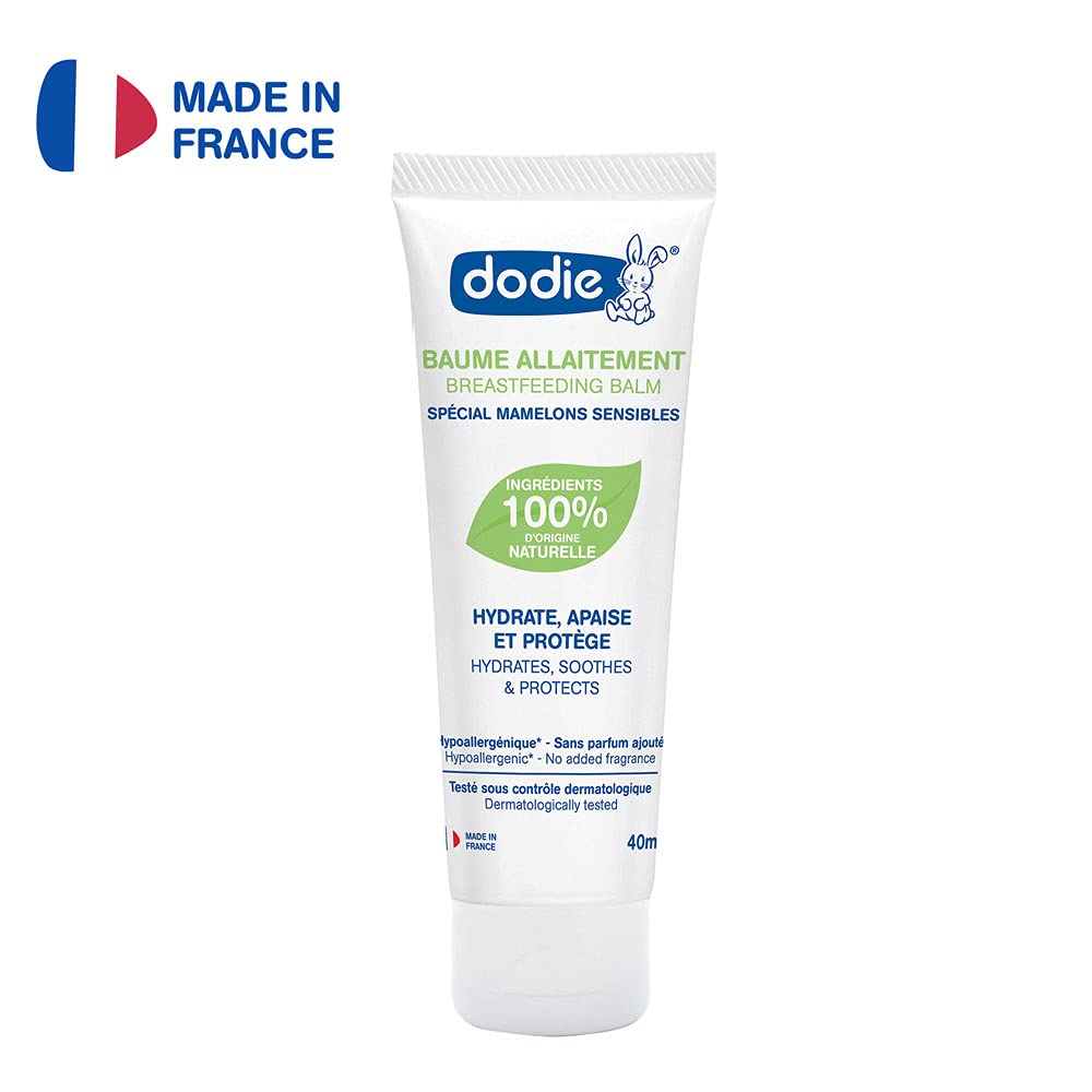 Dodie - Soin mamelons avec lanoline Végétale - 40ml (Lot de 2)