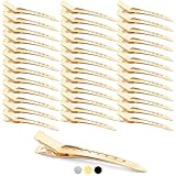 ✨【Einfache Anwendung】Wenn Sie Ihre Haare färben, schneiden oder mit Lockenstab oder Glätteisen stylen, befestigen Sie alle Haare mit den Mbsomnus alligator clips, um Ihrem Haar ausreichend Zeit zum Trocknen und Fixieren zu geben. Entfernen Sie dann jeden Clip vorsichtig und kämmen Sie die haar clips mit einem Stylingkamm, um bezaubernde Frisuren zu kreieren.