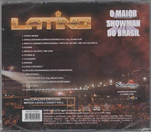Latino - Cd Live In Copacabana - 2012