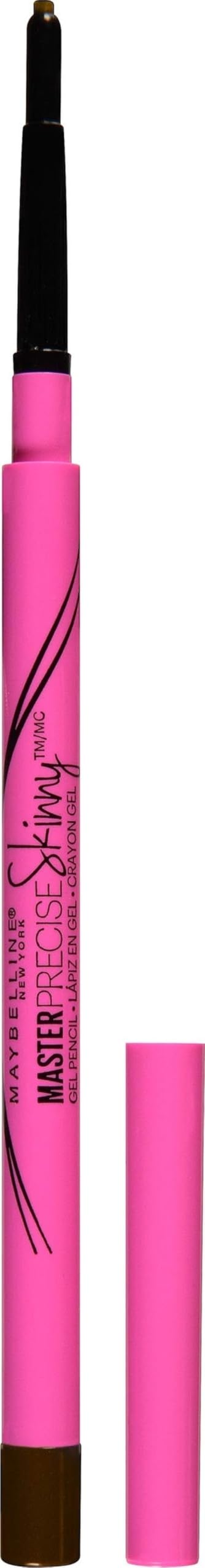 Maybelline Master Precise Skinny Gel Eyeliner Pencil, Sharp Brown, 1 Count SHARP BROWN 1 Count (Pack of 1)