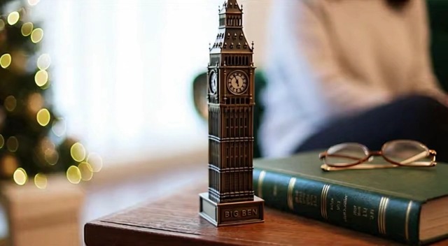 Amazon.com: EXCEART Big Ben Clock Tower Statue London Landmarks