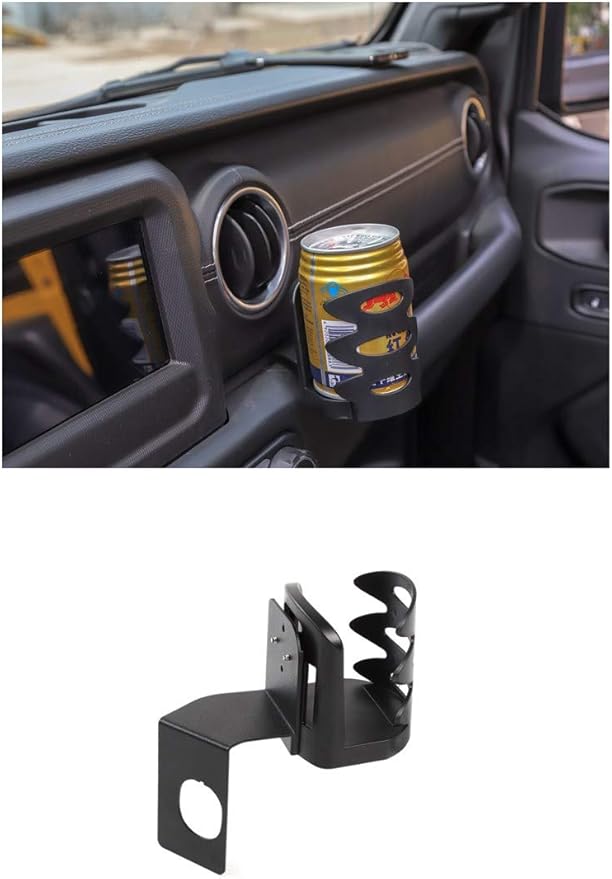 Amazon ジープに適用 ラングラー 2018＋Jeep に適用Wranglerウォーターカップホルダー/ドリンクホルダー装飾 ジープ