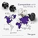 Targus Universal Travel Adapter, International Plug Adapter, Travel Worldwide Power Adapters for Europe, UK, Asia, Africa, LAC, MENA, & USA, Travel Plug Adapter and Voltage Converter (APK01US1)