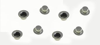 8 Pack 5/16" Push-on Cap Nuts - Axle Caps - Wheel Retainers 230982004