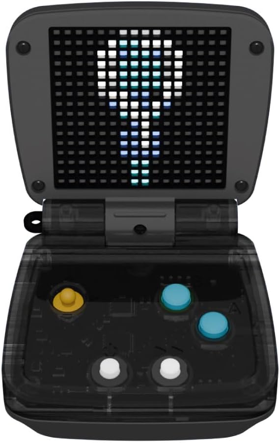 BANDAI TAPTAP Arcade FC34812 Multicolour- Palm Size Electronic Game Device - Retro Recreational Machine, Includes 10 Fun Video Games, Gift for Ages 5+