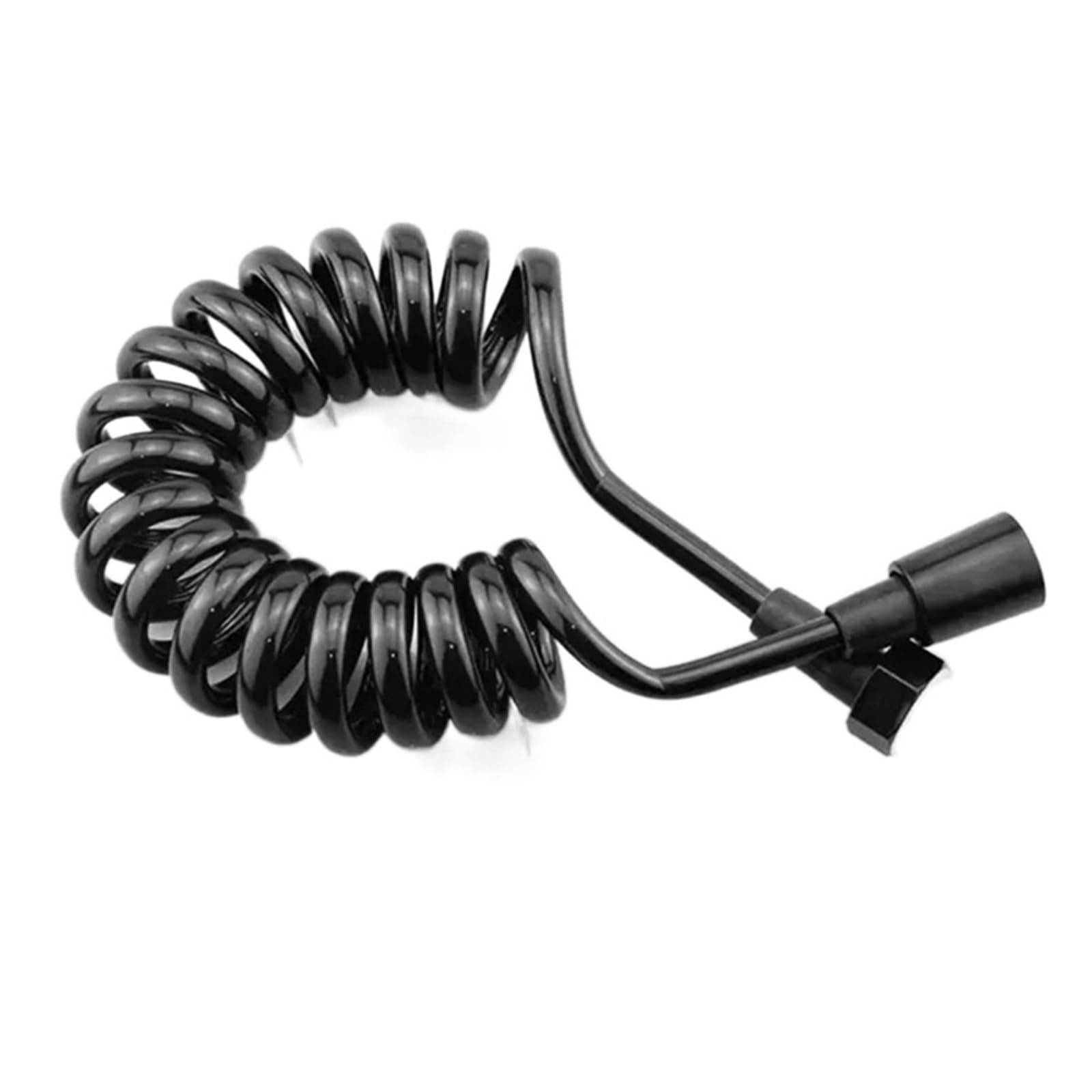 1,5/2 m Bidet-Brauseschlauch, Kupferkappe, flexibel, einziehbar, Feder, Telefonleitung, Wasser-Sanitär-Sprüher(Bianco,200cm)