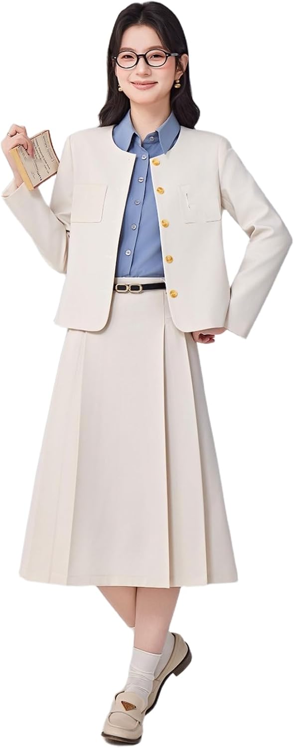 Women's Spring Business Suit Set for Office Interview Workwear