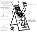 Innova ITX1200 Inversion Table with Adjustable Stretch Bars for Optimal Slope Inversion and Full Body Stretch