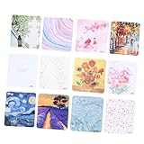 FONDOTIN 12 Stück Teiliges Brillenputztuch Mikrofaser Brillen Reinigungstücher Antibeschlag Linsen...
