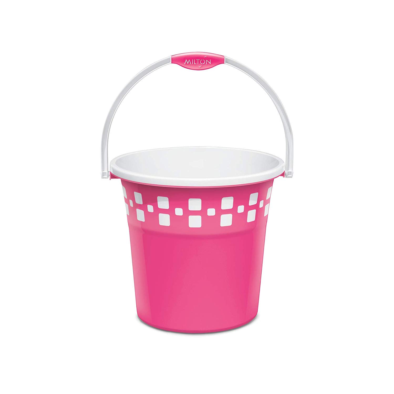 MILTON Plastic Bucket, Pink, 25 L (1 Piece) Amazon.in Home Improvement