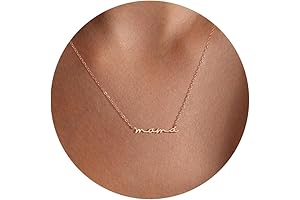 18K Gold Plated Mom Necklace