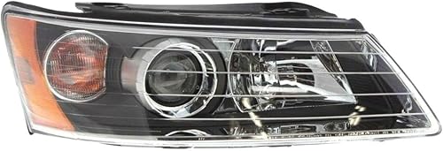 Headlight for Hyundai for Sonata GL 06 08 & GLS 06-08 & LimitedSE 07-08 Right Clear Lens with Bulb 921020A000 HY2503135