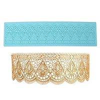 Venus Fleur Impression Dentelle Moule SiliconeGâteau Tapis