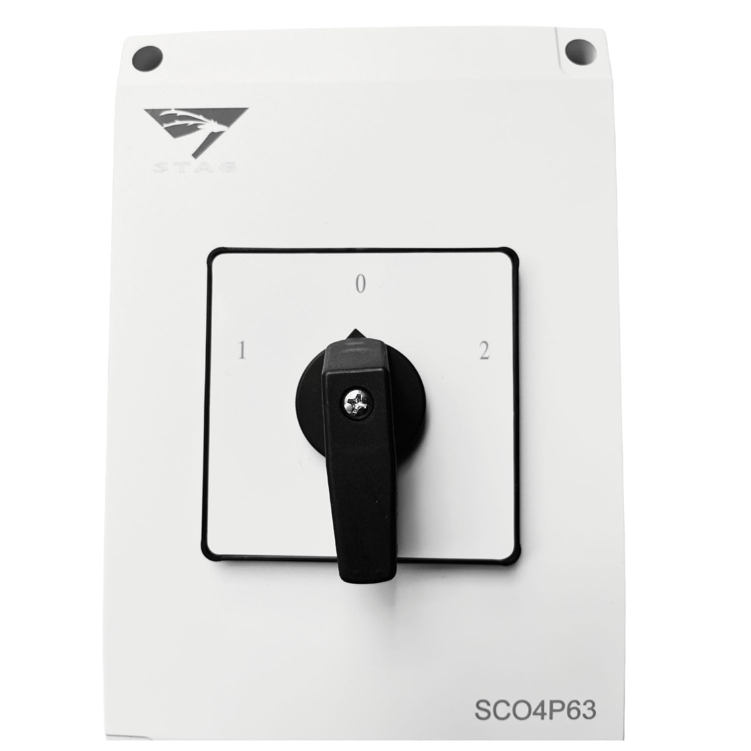 Coffret Inverseur De Source Manuel 63a Monophasé Ou Triphasé Pour Groupe électrogène - Avec Position 0