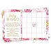 Floral Baby Shower Bingo Game Cards (25 Pack)