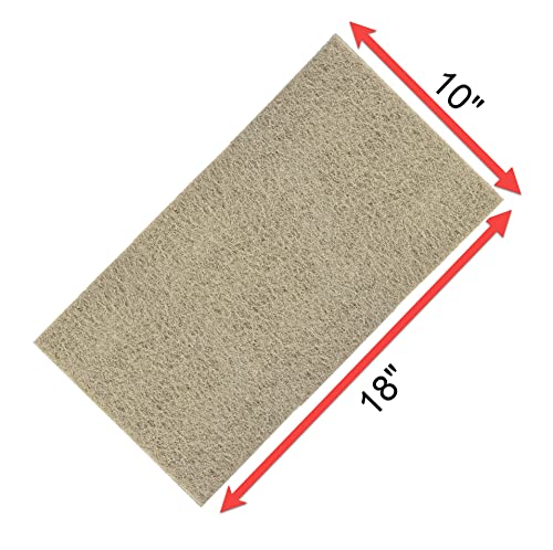 Image of Penn-Plax Ammonia Reducer Aquarium Filter Media Pad - Easy to Cut into Any Size Your Filter Requires - 10 inch x 18 inch