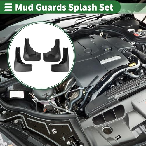Image of Motoforti Mud Flaps Splash Guards Mud Guards for Mitsubishi Outlander (3.0) 2008-2013 W /Mount Accessories