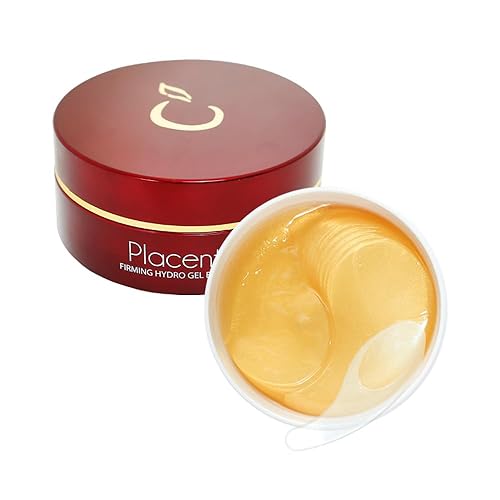 Berrisom Parche para ojos de hidrogel reafirmante de placenta 60 piezas