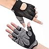 Hually Gym Gloves, Breathable Training Gloves with Microfiber Fabric, No-Slip Silicone Padded Palm Protection and Extra…