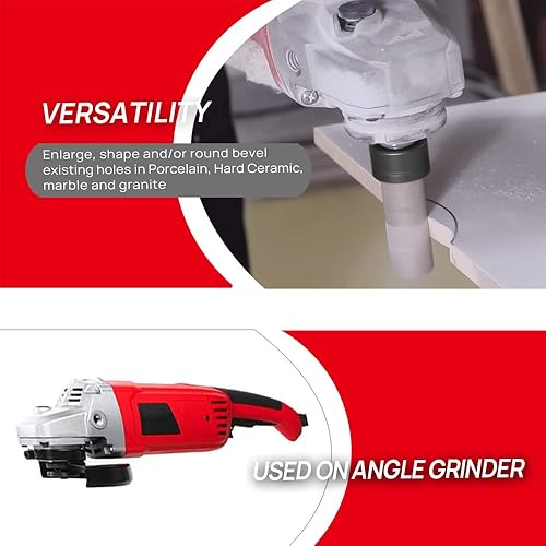 Miniatura 4 de DT-DIATOOL Dedo del diamantelos pedazos que muelen para el diámetro 65.6 ft m de cerámica dura de la porcelana