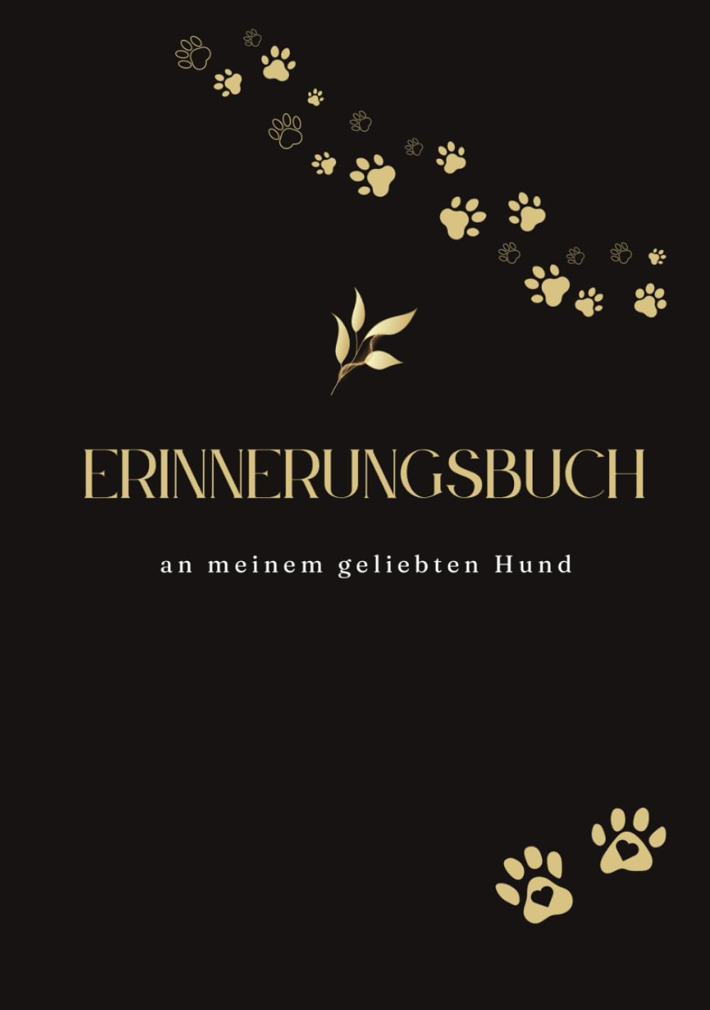 Erinnerungsbuch Hund - Hundealbum zum Ausfüllen - Fotobuch mit Fragen zum beantworten - DIY