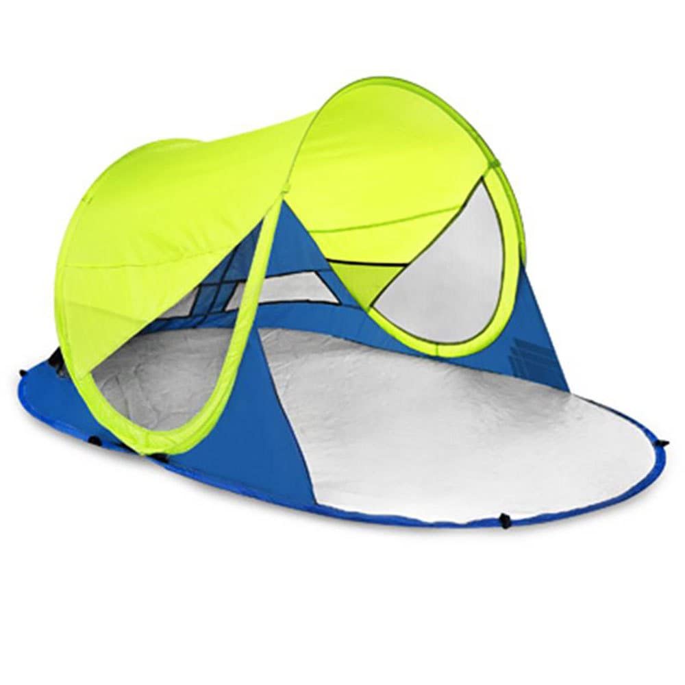 SPOKEY Stratus Strandmuschel – 195x100x85 Cm, UV-40 Schutz, Selbstaufbauend