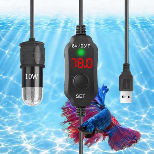 AquaMiracle 5V/2A USB 10W Super Mini Aquarium...