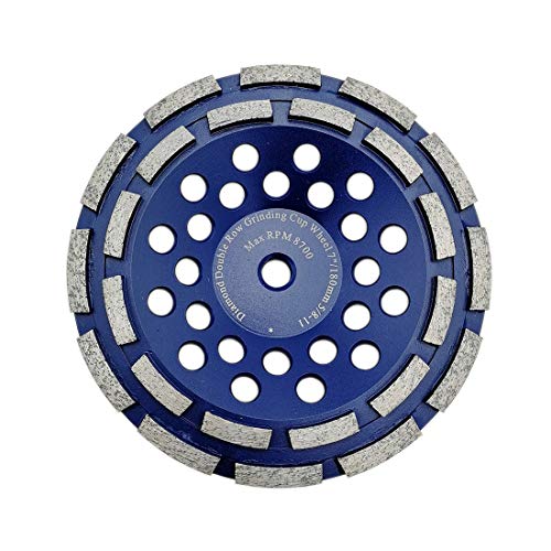 Exclusive Discount 90% Price DT-DIATOOL 7 Inch Concrete Grinding Wheel Granite Marble with Double Row Diamond Segment