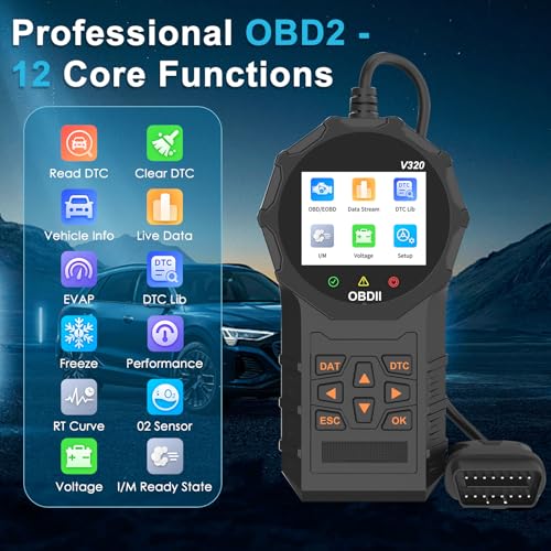 OBD2 diagnosis coche Journeyside V320 lector de código motor 3
