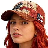 Gorra De Camionero para Hombres | Gorra Conmemorativa Desgastada Bordada - con Ajuste | para Casa, Viajes, Fiestas, Senderismo, Playa y Actividades Exteriores