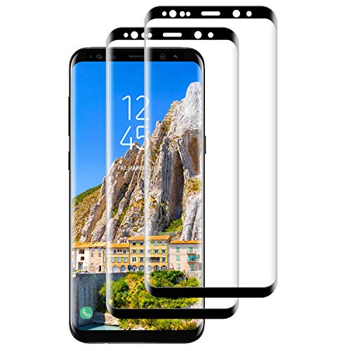 SNUNGPHIR Protector de Pantalla para Samsung Galaxy S9 Plus Protector [2 Pack], Cristal Templado para Galaxy S9 Plus, [3D Cobertura Completa] [Sin Burbujas] Vidrio Templado para Galaxy S9 Plus