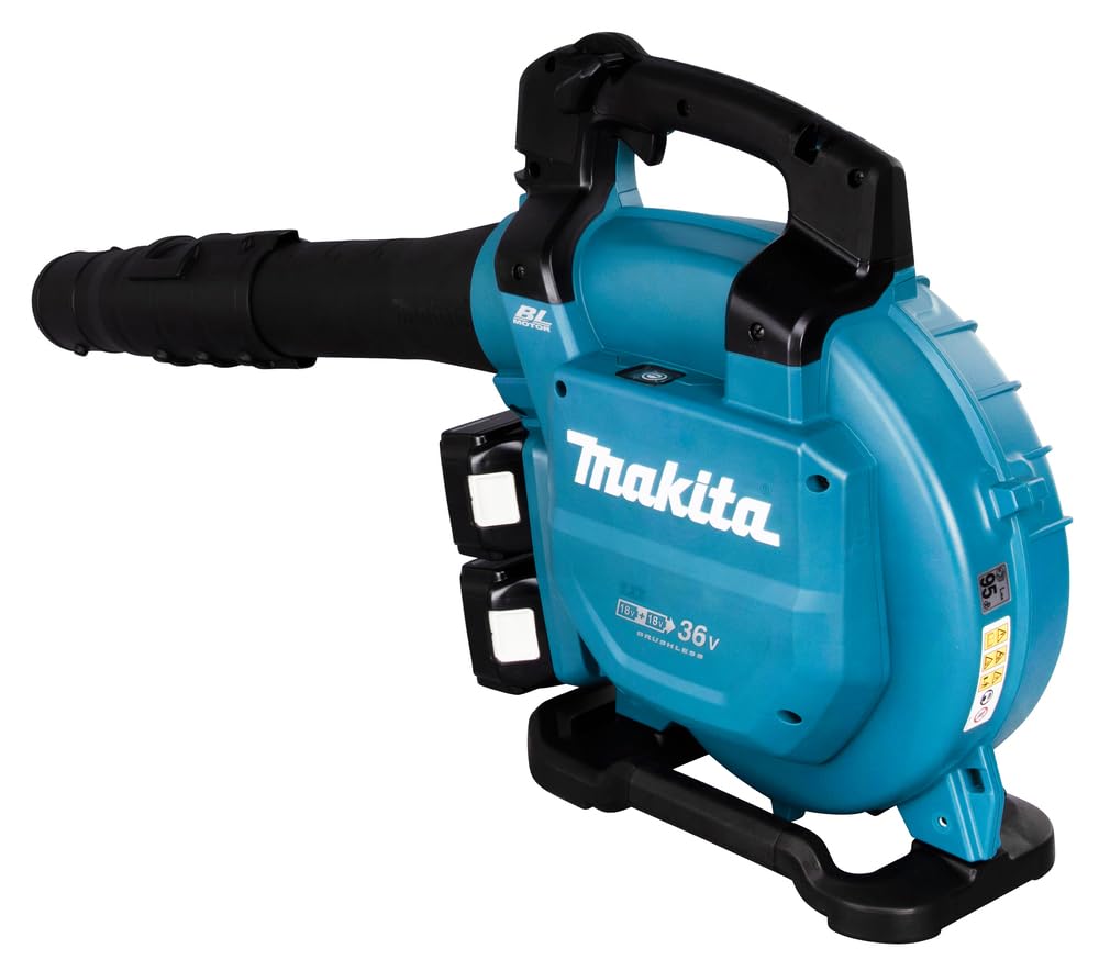Makita DUB363PT2V Akku-Laubbläser/Sauger 2x18 V / 5,0 Ah, 2 Akkus + Doppelladegerät