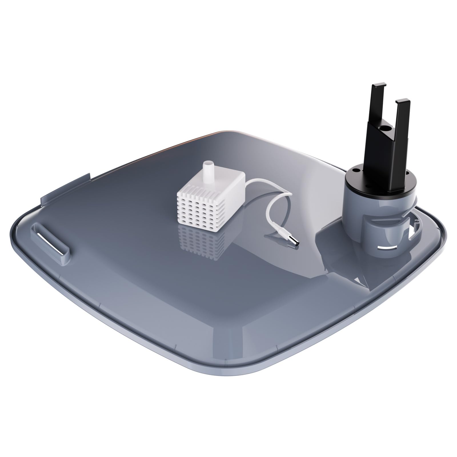 Kittyspout Fontana per cani copertura senza fili + pompa dell'acqua