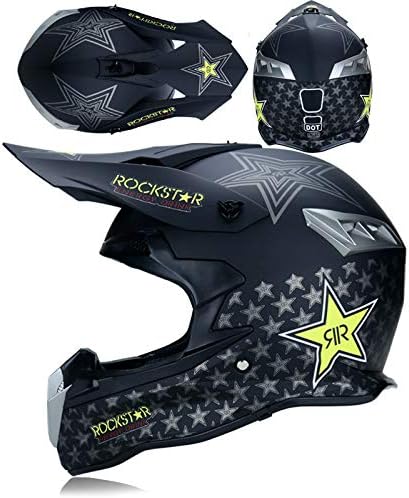 Miniatura 2 de Casco Motocross Todo Terreno Moto Calle Dirt Bike Casco Integral Para Motocicleta MX MTV