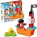 Produktbild Mega Bloks GRV34 - Guck-Guck Piratenschiff, Bauset mit 1 Guck-Guck-Tier, 1 Schiff, 7 große, robuste Bausteine und Zubehörteile, Spielset ab 1 Jahr